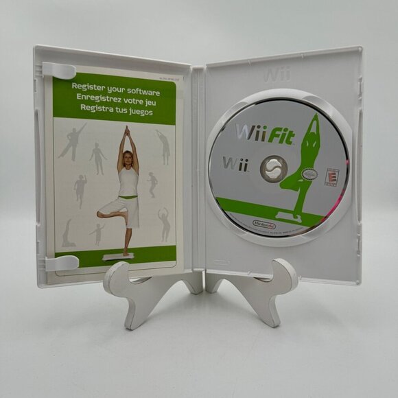 Wii Fit we Fit Plus we play bundle Three games  (2008 Nintendo Wii Fitness DVD V - Picture 3 of 9